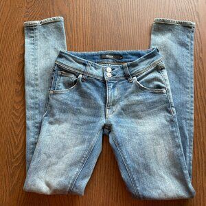 Hudson Jeans Collin Skinny Medium Wash TALL 31" Size 24